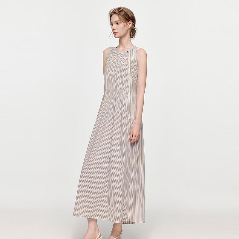 ELLE French Commuter Sleeveless A-Line Dress M