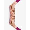 Michael Kors Oversized Everest Pavé Rose Gold-Tone Watch MK7441