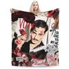 Damiano David rock singer fan gift Accessories Blanket Lightweight Warm Throw Blankets for Couch Multisize Bedding Throws