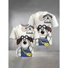 W-Wallaces-Gromits 3D Print Baby Clothing 5 To 14 Years Male Outdoor Clothes for Children Boy Girl Child T-Shirt Top Shirts