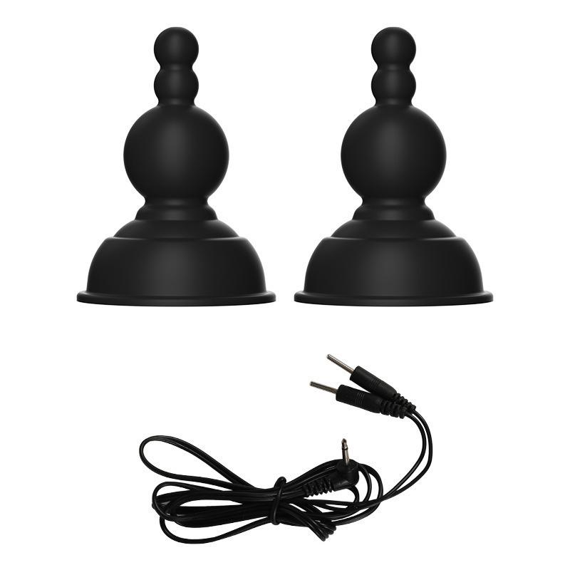 Electric Shock Nipple Clamps Breast Massager Stimulator  Toys Bondage Clitoris Labia Clamp Sex Toys Women Adult Games