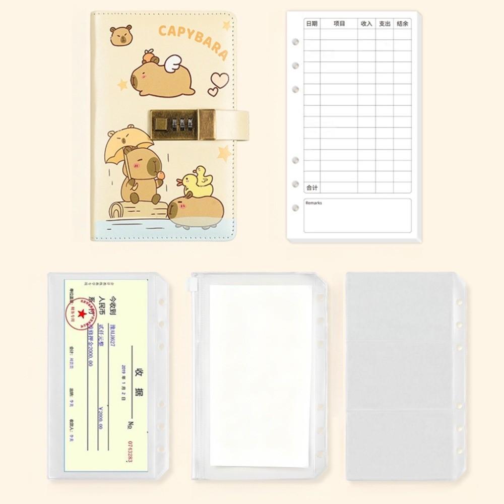 Waterproof Money Saving Challenge Large Capacity Savings Binder Money Saving Book  Financial Tool