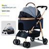 Lightweight Foldable Pet Stroller for Small Dogs & Cats