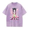 Camiseta con Estampado Maomao Anime Las Crónicas del Boticario Camiseta Mujer Hombre Ropa Lavada Manga Corta Algodón Cuello Redondo Camiseta Superior