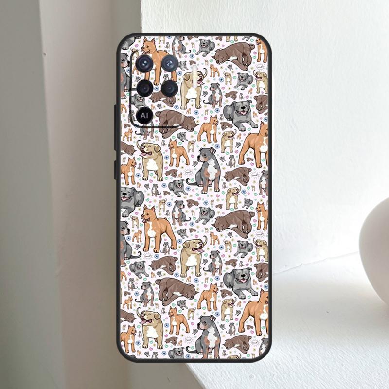 

Pitbull Dog For OPPO A80 A60 A40 A5 A6 Pro A15 A17 A57 A16 A76 A96 A18 A38 A58 A78 A98 A54 A74 A94 Case OPPO A96 4G