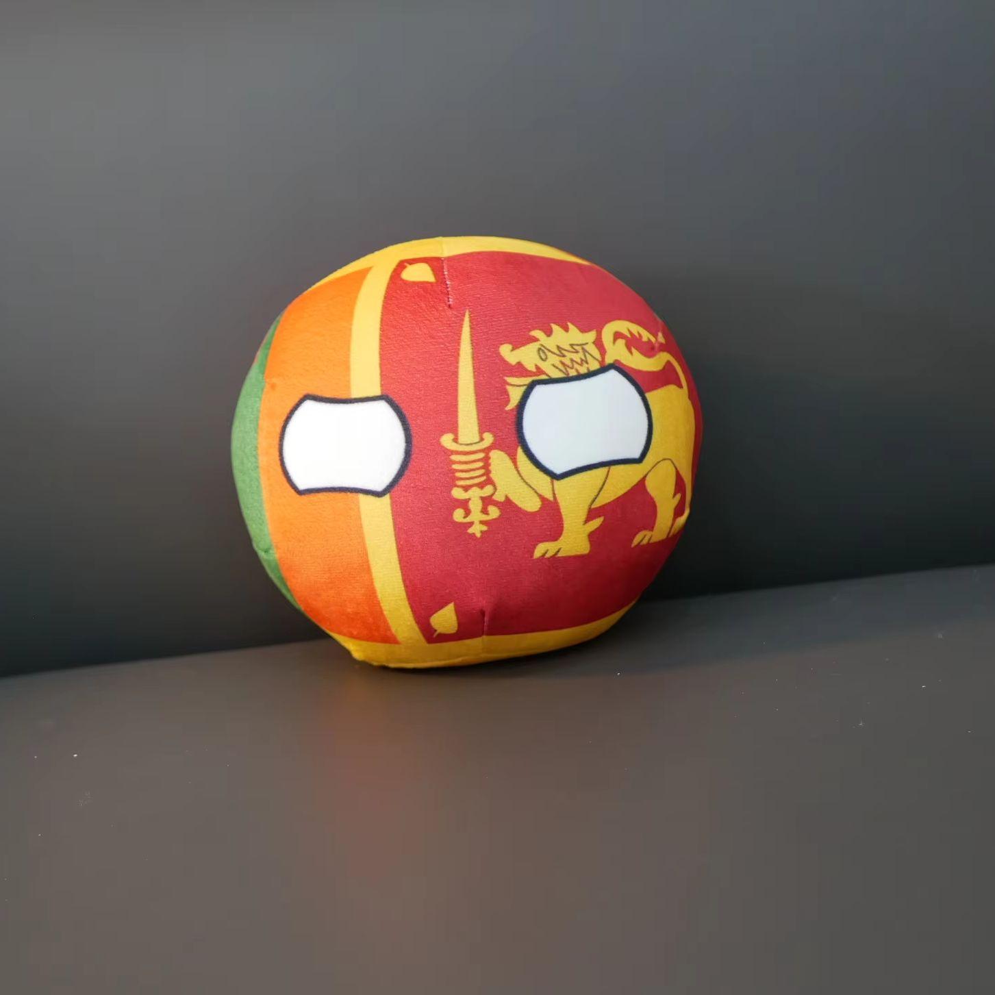 

20/10 см Шри-Ланка Польшабол Плюшевая игрушка Странабол Набитая кукла Подвеска Домашний декор