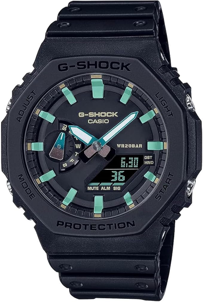 Casio G-Shock GA2100RC-1A, Черный. чёрный