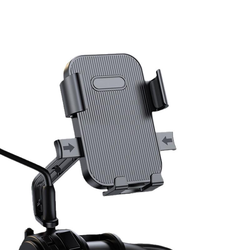 Electric Vehicle Phone Mount: Waterproof Holder for Food Delivery, Motorcycles, Bikes, Scooters, Helmets, and Sunshades