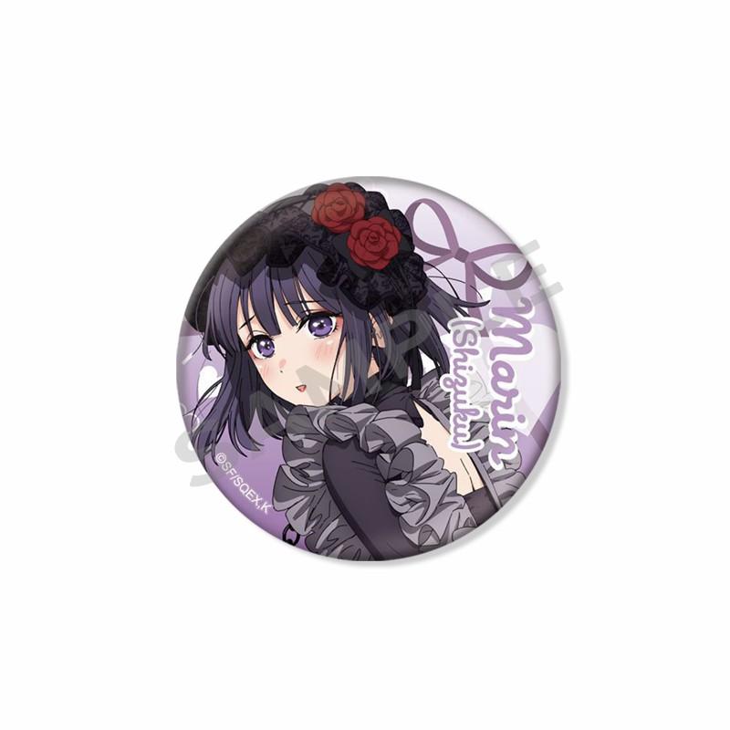 My Dress-Up Darling Anime Brooch Pin Kawaii Cartoon Figure Marin Kitagawa Badge Bag Hat Accessories Animation Peripheral Gifts