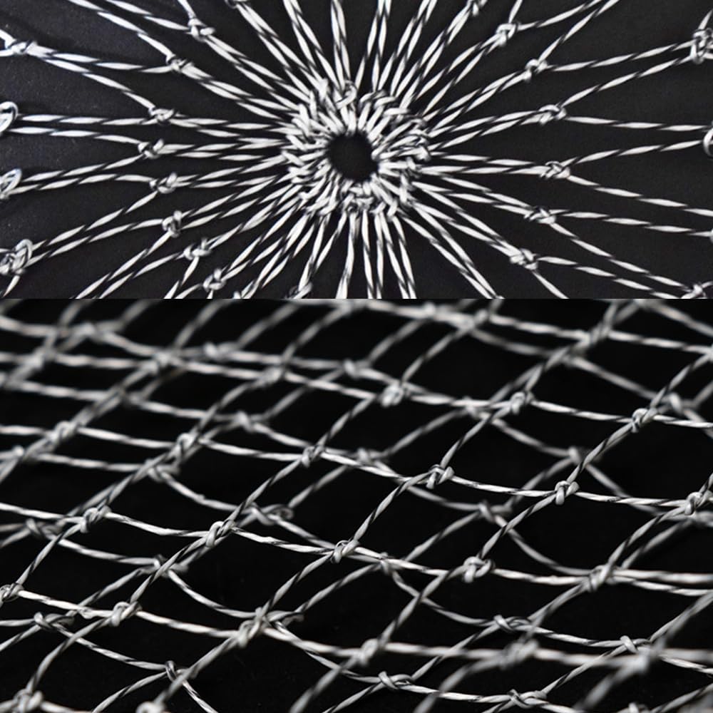 HERCULES PE Landing Net Replacement for Replacement Landing Fishing Replacement Net 2cm Diameter Depth 130cm Fishing, Net, Net, Only, Mesh,