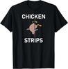Camiseta con Chiste de Tiras de Pollo, Divertido, Chistes, Sarcástico, Frases de la Vida