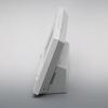 Seiko Clock Alarm Clock, Automatic Illumination, Radio-Controlled, Digital, Calendar, Temperature Display, Visible At Night, White Pearl, SQ778W SEIKO
