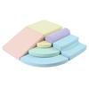 OSJ Toy Soft Blocks Athletic Blocks Cushion Kids Space Rainbow Rainbow