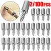10/100Pcs Self Tapping Cross Screw Layer Plate Holder Wardrobe Septum Brackets Fixed Nail Shelf Support Pegs with Nonslip Sleeve