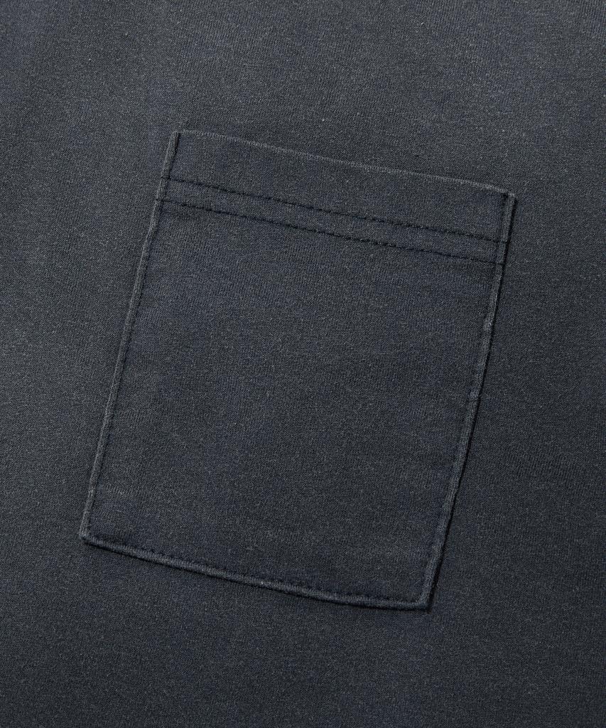 Seuweideu Pocket Cropped Tee [Washing Navy]