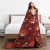 Genshin Impact Diluc Game Blankets Travel Office Flannel Bedding Throws For Bedroom Super Soft Design Quality Bedspread Gift