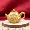 Popular brass rotating handle piece, six-sided rotating combination for attracting wealth and treasures, multi-sided rotating st