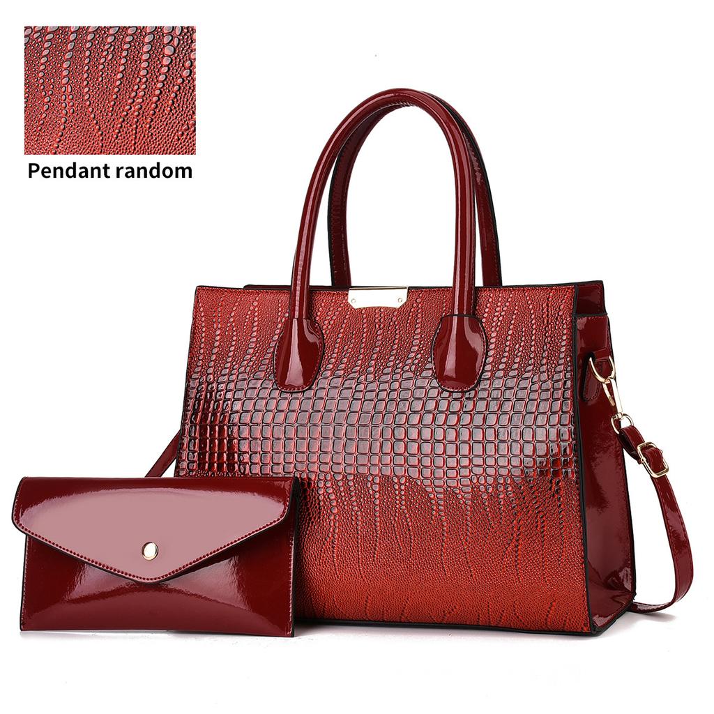 Women's bag quality durable mother and child bag handbag foreign trade shoulder bag classic stone pattern bags