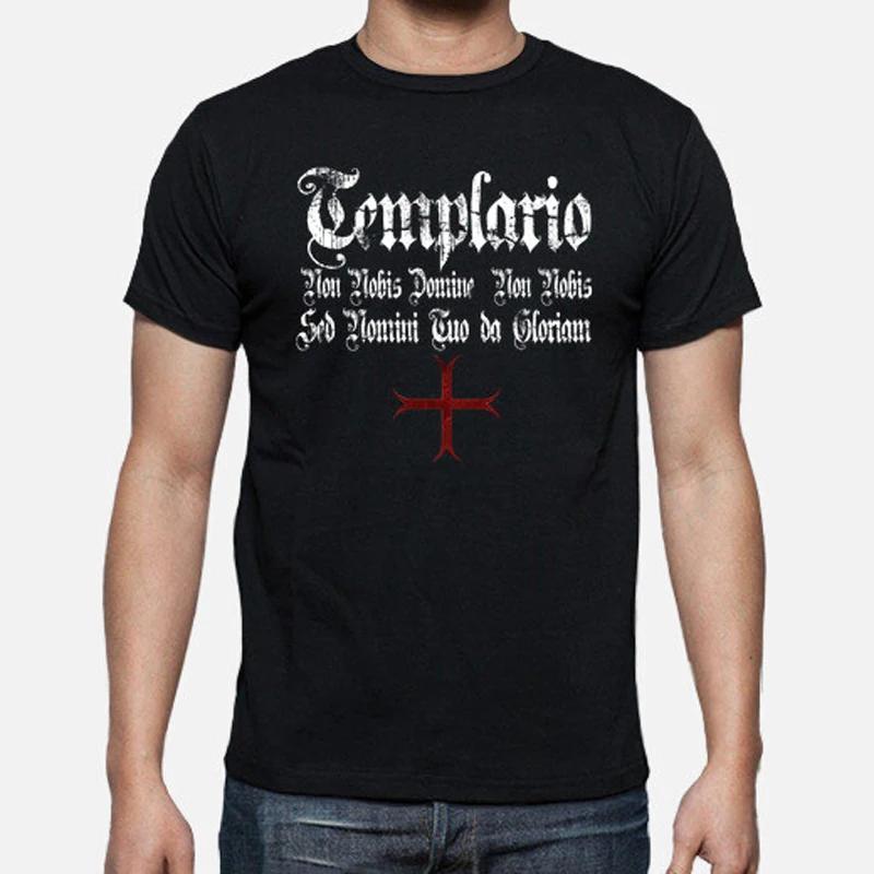 

Knights Templar Motto T-Shirt 100% Cotton O-Neck Short Sleeve Summer Casual Mens T-shirt Streetwear - Men s Summer Cotton Gra... S разноцветный