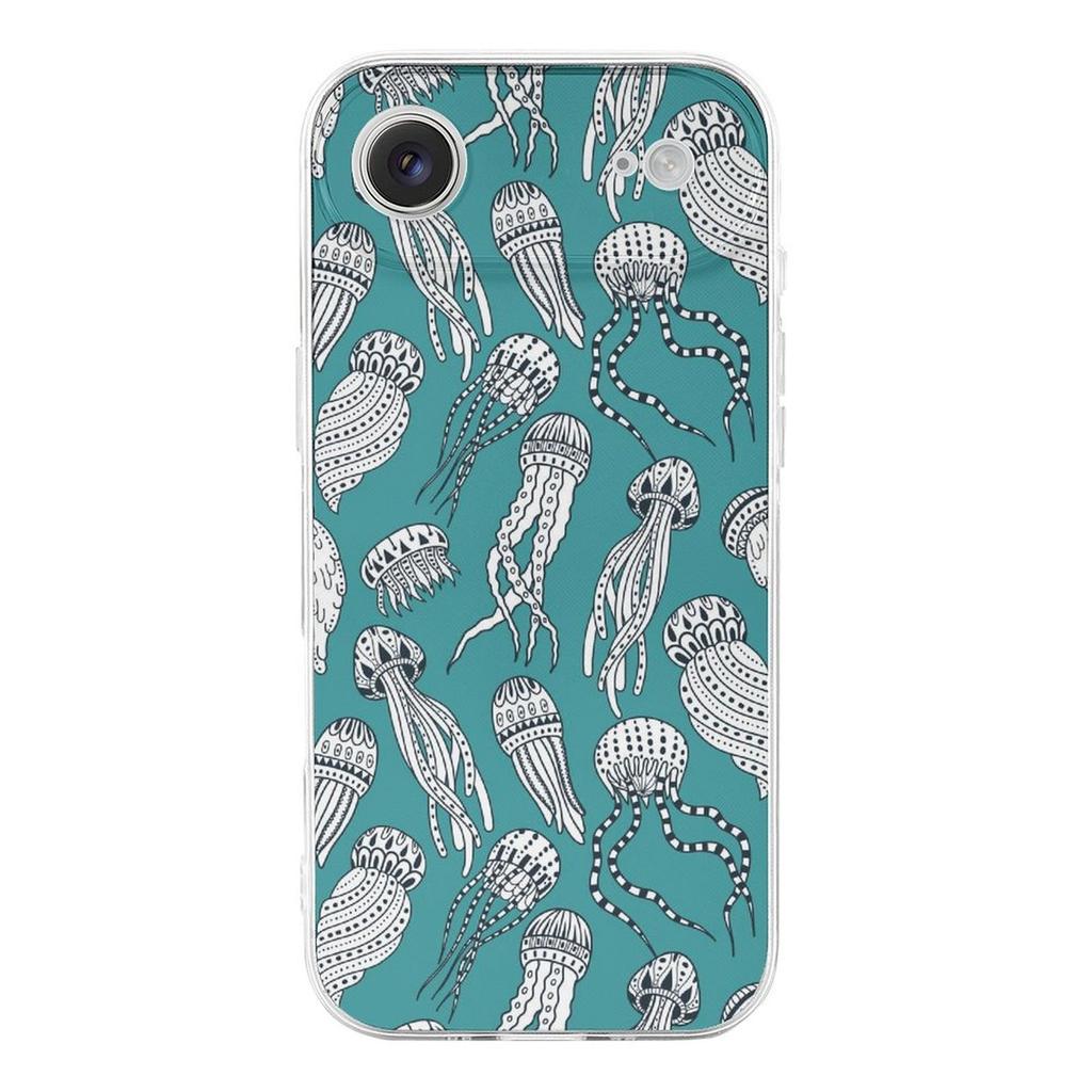 1 Pack For Iphone 17/17Air/17Pro/17ProMax Transparent TPU Case With Cushion Corners, Anti-Fingerprint Coating And Smooth Button Response