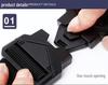 Outdoor Tactical Quick-Release Elastic Belt with Adjustable Interlocking Buckle for Youth Military Training