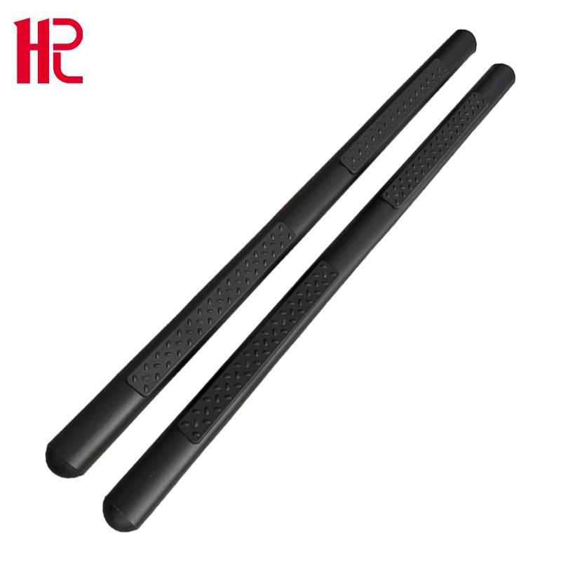 King Kong Pao Running Boards: Anti-Collision Round Tube Side Bars & Foot Pedals for Vehicle Modification.