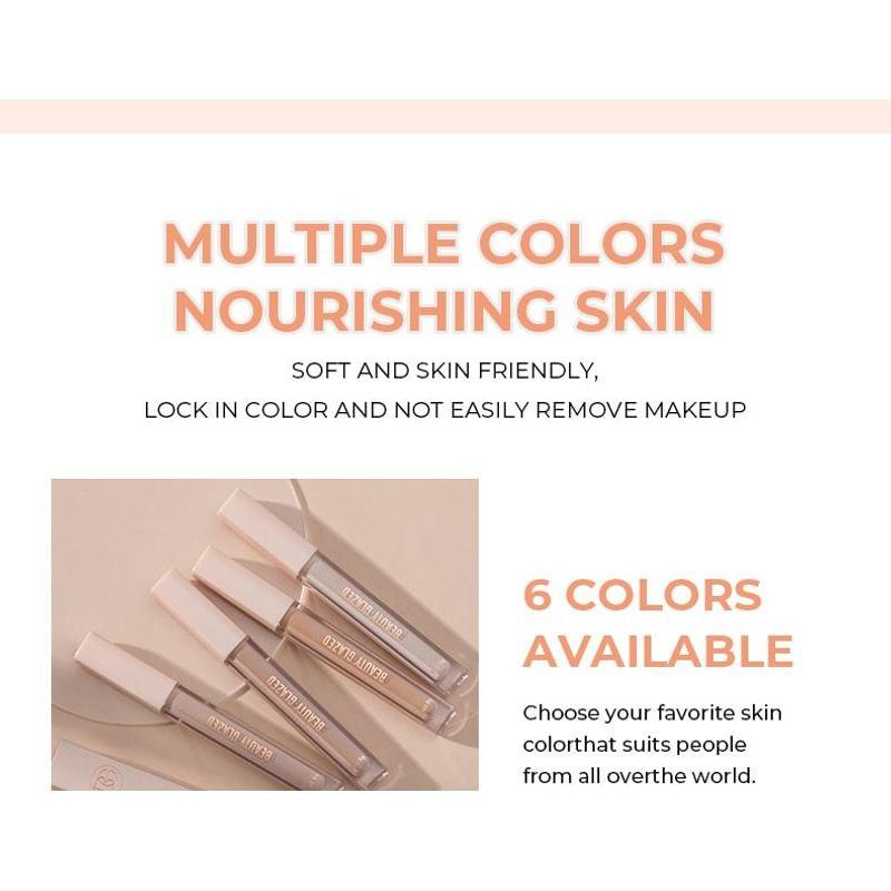 BEAUTY GLAZED - Langanhaltender leichter flüssiger Concealer - 6 Farbtöne