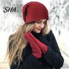 Cozy Warm Caps for Shopping Slouchy Knitted Hat, Women Men Autumn Winter Soft Thermal Hats Sports Ski Cap, Solid Color Skull Cap Hiking Outdoor Walks