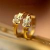Fashion Ear Buckles, Knotted Exquisite Design Circle Earrings, Simple Earrings For Daily Commuting
