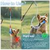 Flirt Pole for Dogs Interactive Dog Pole Toy for Large Medium Small Dogs, Sports Dog Teaser Pole for Tug of War, Flirt Pole with Lure Ball (Standard