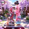 10,43 Zoll/26,5 cm Anime-Figur Akaza Koyuki Actionfiguren PVC-Statue Schreibtisch-Ornament Sammlermodell Spielzeug Geschenke
