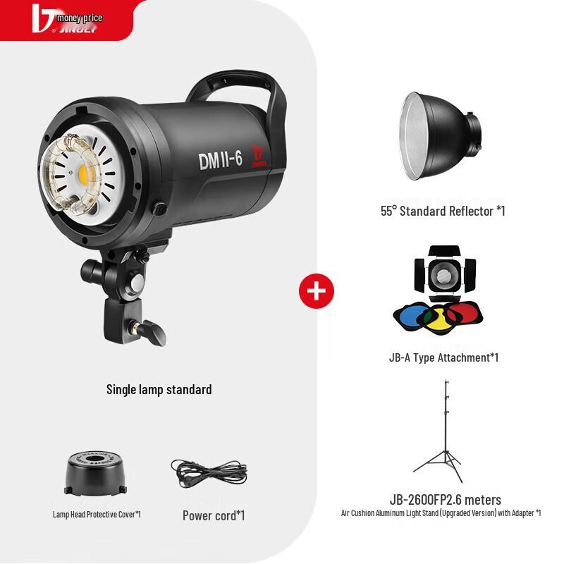 JINBEI DMII600W Studio Flash Light Kit