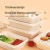 Biodegradable Corn Starch Divided Takeout Box