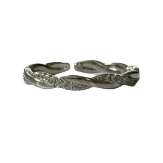 Exquisite Silver Women's Plain Band Ring - 2026 Fashionable Niche Design for Index Finger