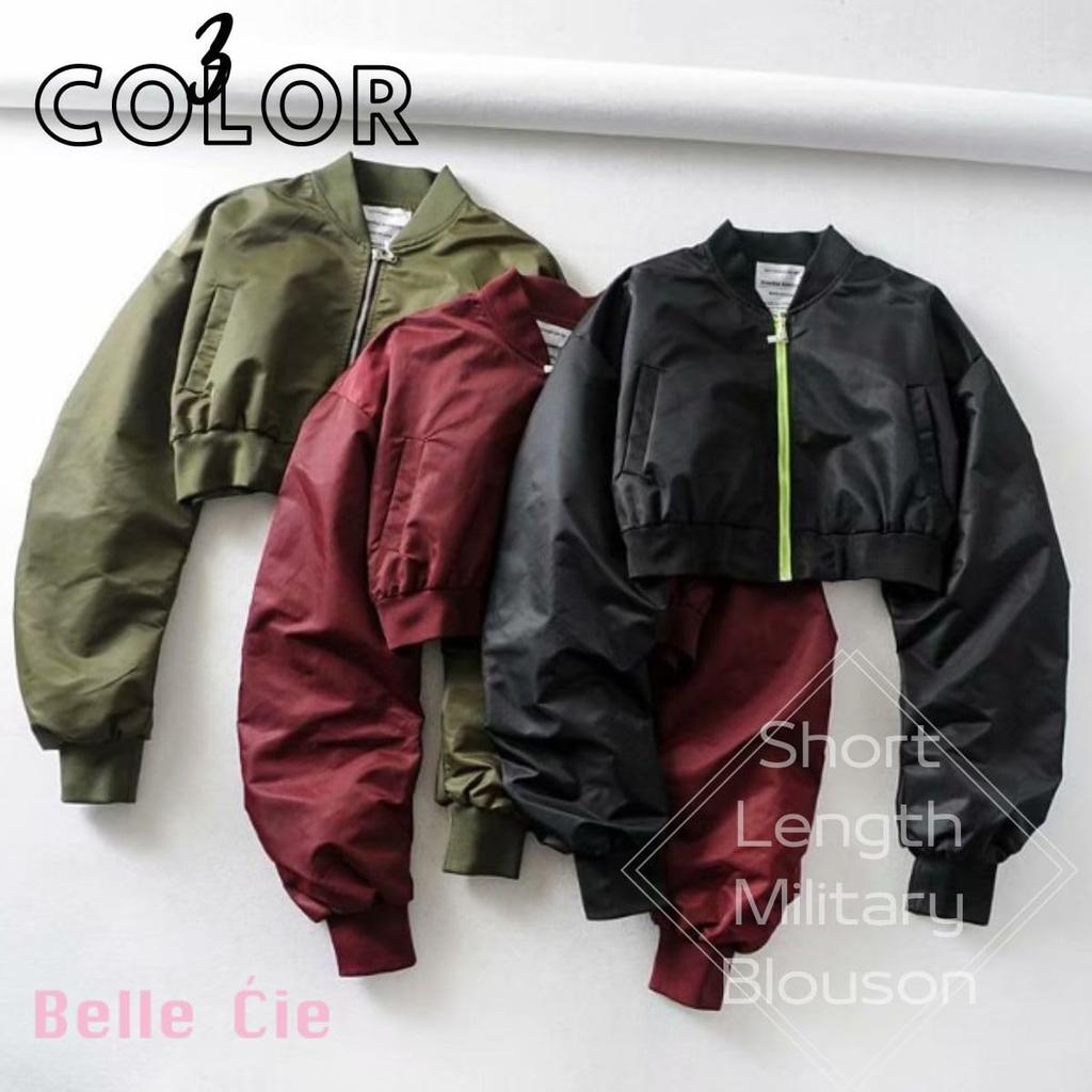 Blouson Oberbekleidung Militärjacke [Belle Cie] MA-1 Damen (ST/Nr.27757) (Bordeaux)