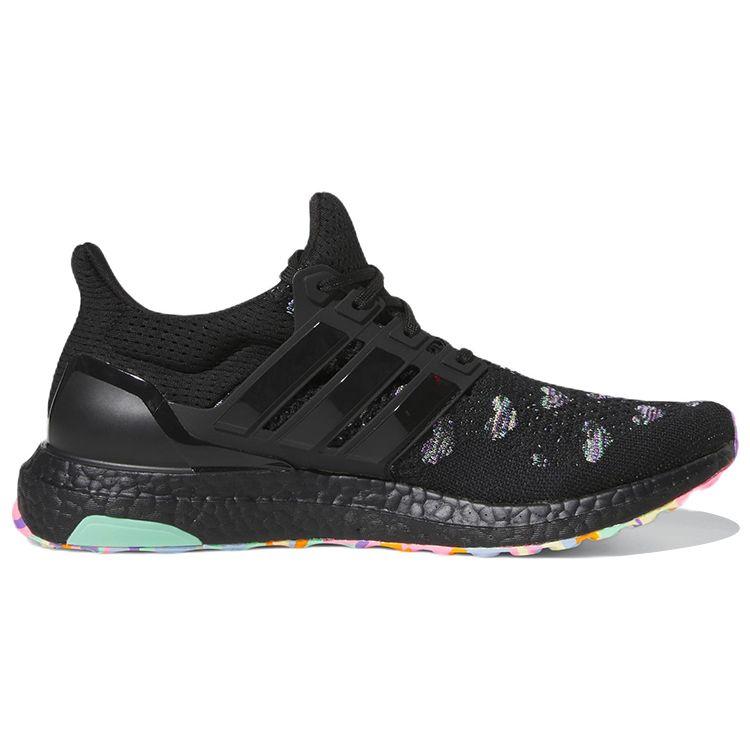 adidas UltraBoost 1.0 Valentines Day Unisex Sneakers Black Core-Black Blue-Dawn HQ6174