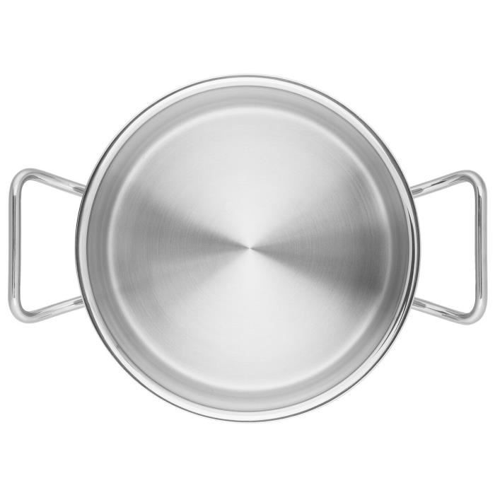 ZWILLING Pro - Sauté Pan with Glass Lid (28 Cm) - Stainless Steel