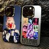 K-Katy Perry Singer Phone Case For iPhone 17,16,15,14,13,12,11 Plus,Pro Max,XS,Colorful Silver Black Cover