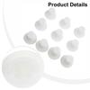 10Pcs For V01 Filters Car Vacuum Cleaner Filter Portabe Cordless Microfilter Accessories For Home Appliance Parts 51*38mm