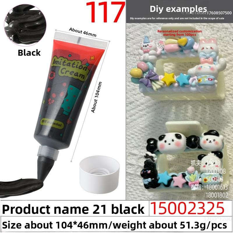 50g Eco-friendly and Easy-to-squeeze Simulated Cream Glue, Handcrafted Cream Glue Oil Glue