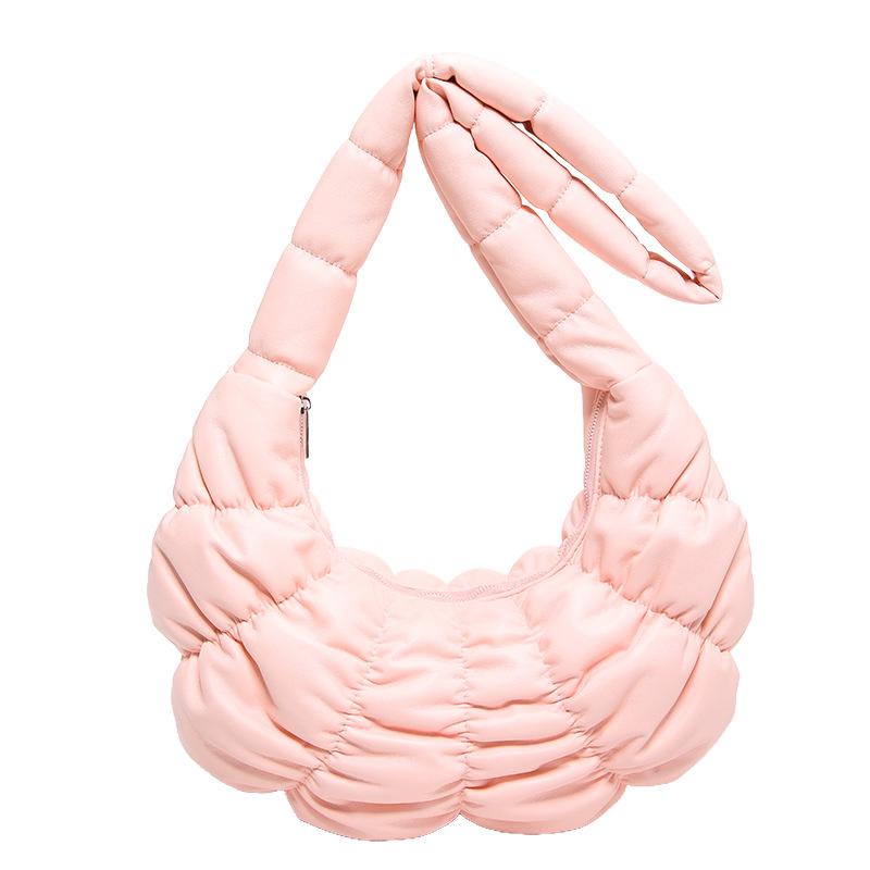 Women's Pleated Crossbody Bag