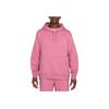 Nike Solid Color Hooded Pullover Loose Long Sleeve Sweatshirt Unisex Sweatshirt Pink FN7659-667