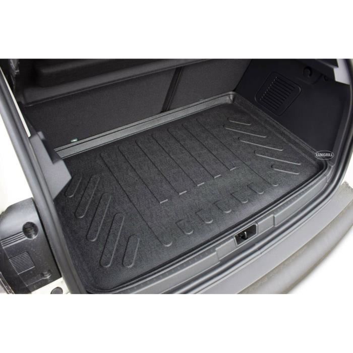 Tapis De Coffre - SCOUTT - Renault Captur 2013-2019 - TPE Caoutchouc - 100% Imperméable - Antidérapant