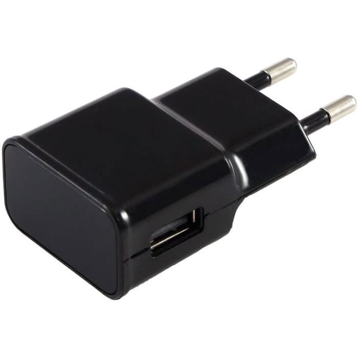 Câble USB-C + Chargeur Secteur - E.F.CONNECTION - 1 mètre - Compatible Xiaomi 14, 13, 12, 11, Redmi Note 11-11S
