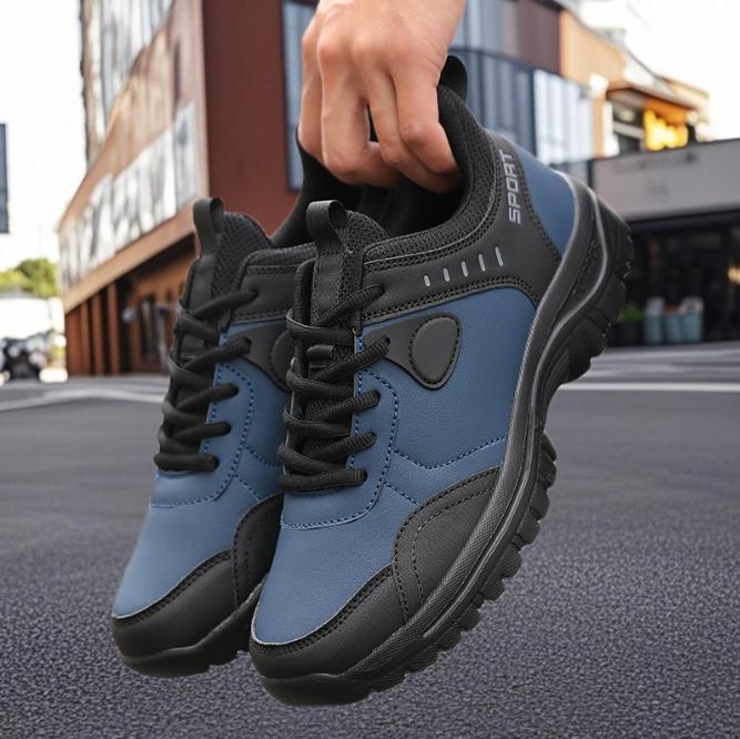 Men's Running Jogger Shoes Outdoor Waterproof Excursions Adventure Shoes Comfortable Athletic Nonskid Sneakers Tenis Masculino