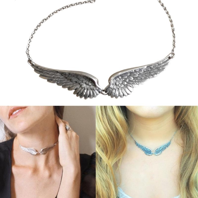 Fashionable Feathered Necklace Clavicle Chain Perfect For Parties And Daily Use Stylish Present For Her