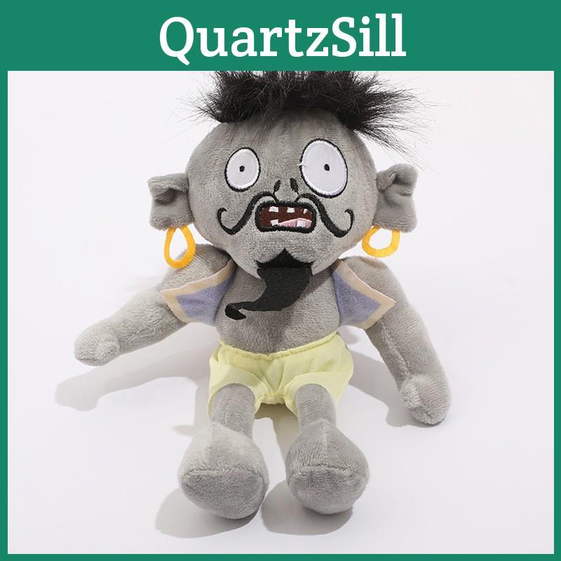 Plants Vs Zombies Sports Newspaper Roadblock Iron Bucket Zombie Plush Toy Doll For Kids And Collectors