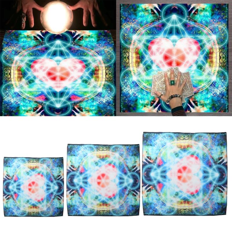 Tarotkarten Tischdecke Altartuch Orakel Divinationen Brettspiel Zubehör