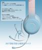 GHDVOP Bluetooth 5.1 Cat Ear Headphones, Wireless Headphones, Wired and Wireless, with LED, Sparkling, Rainbow Color Transformation, Microphone,