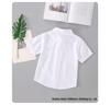 2025 Washable Cotton Lace White Shirt for Girls, Casual Round Neck, Long/Short Sleeves (Medium-Large Sizes)
